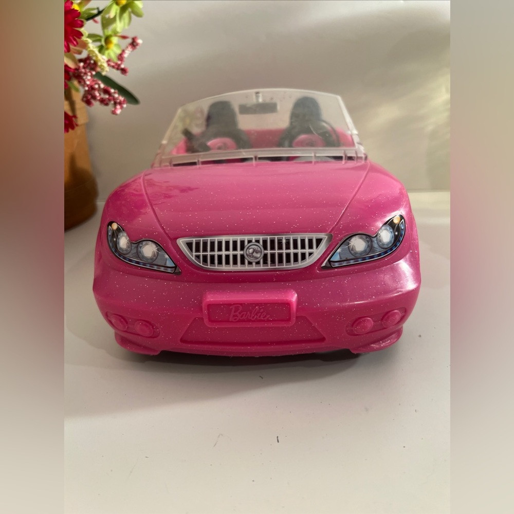 A Lot Of 2 Barbie Items 2014 mattel battery operated horse 2013 Barbie Pink Car - Picture 8 of 15